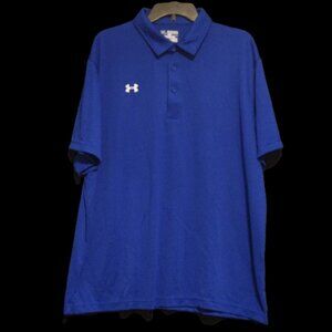 Under Armour Royal Blue Short Sleeve Polo Men’s 2XL